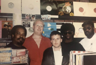 L to R: David Bell, Danny Alias, Jamie Principle, Frankie Knuckles
